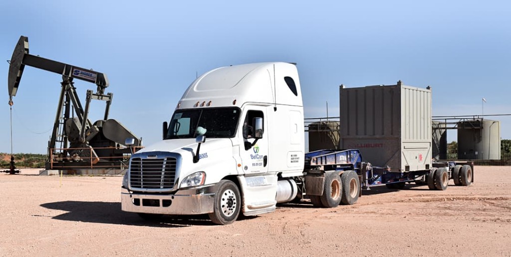 BoimaMove heavy-haul tractor on a job site